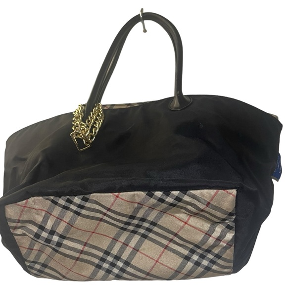 Burberry Blue Label Tote - ALL ITEMS SHIP FREE - Picture 1 of 5